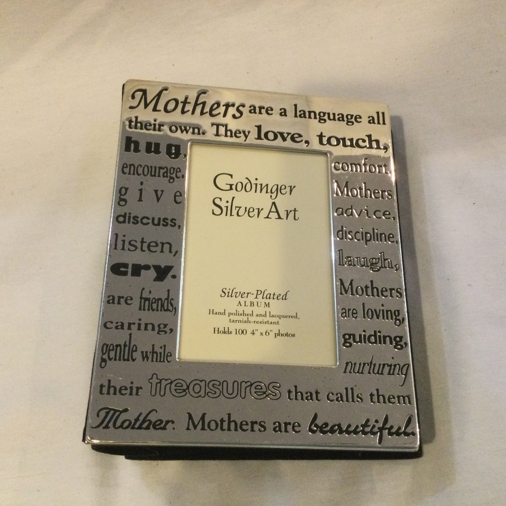 Godinger Silver Plated Mother Album - PERFECT CONDITION